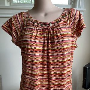 Dana Bachman Bright summer T shirt Fancy~Size XL